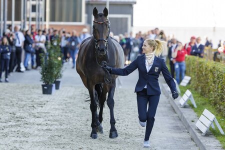 Jessica von Bredow-Werndl und TSF Dalera BB wollen in Riesenbeck ihre Titel verteidigen. | Foto: S. Lafrentz
