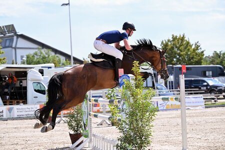 Fabio Völk und Cortes. Foto: Dill (Archiv)