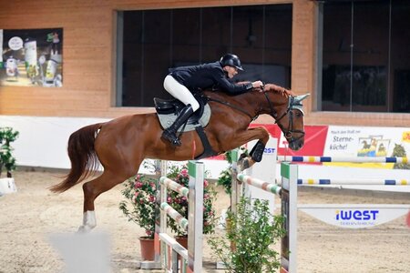Jacob Feyler und Chaccorel siegen im Finale der großen Amateur-Tour. Foto: Dill