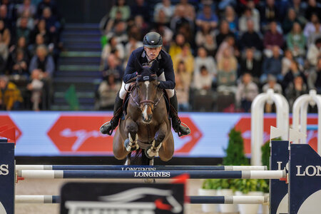 Max Kühner und Julius Caesar platzieren sich mit zwei fehlerfreien Runden. Foto: Lafrentz 