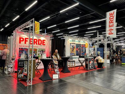 Besuchen Sie uns an unserem Stand bei den Silberpfeil Amadeus Horse Indoors.