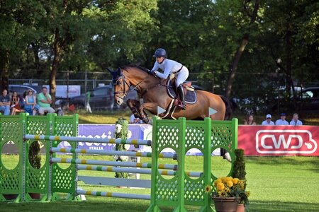 Marie Flick und Ciro gehören zum Bundeskader der Jungen Reiter. Foto: Dill 