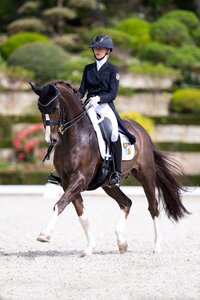 Capri-Marie Raum setzte mit Blickfang in Kronberg große Ausrufezeichen.  | © Sina Kuiper