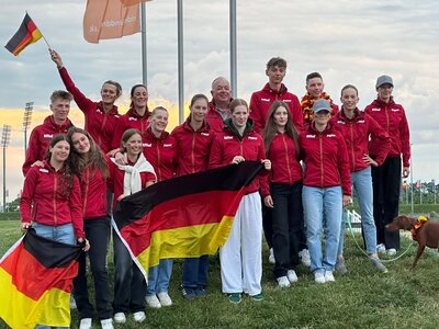 Die deutschen Reiter traten heute in den Nationenpreisen der Junioren, Jungen Reiter und Children an. | © privat