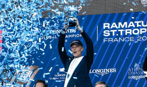 Max Kühner siegte bei der Global Champions Tour Etappe von St. Tropez. | © Global Champions Tour