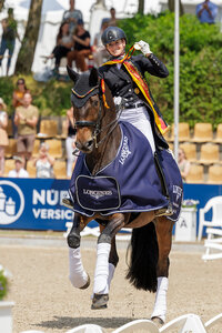 Jessica von Bredow-Werndl möchte mit TSF Dalera BB ihren Titel bei den Deutschen Meisterschaften verteidigen.  | © Lafrentz