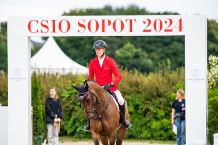 Max Kühner und Up Too Jacco Blue in Sopot. | © Lukasz Kowalski 