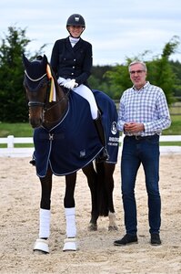 Antonia Böhm freute sich bei den Amateuren über einen S-Sieg. | © Dill