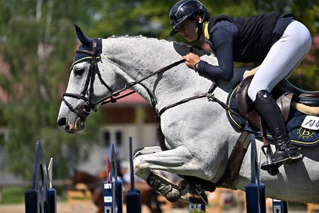 Sensationssieg für Emma Bachl und Classic White | © Dill