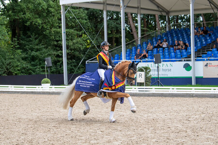 Nach 2021, 2022 und 2023 schnappt sich DSP Gründleinshofs Gipfelstürmer auch in diesem Jahr den Titel. | © Equitaris