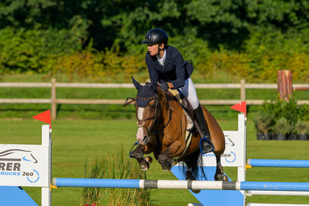 Rafael Reichart-Eisenhardt und Casino Royale werden Zweite in der ersten Wertung.  | © Equitaris