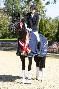 Der Sieger des AWÖ Bundeschampionat der dreijährigen Reitpferde: „Bartlgut’s Venturini PrH.“  | © Viktoria Hainzl