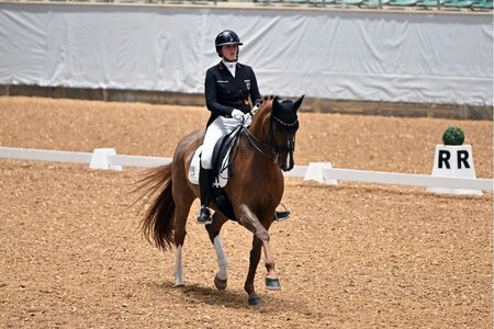 Josephine Ruppert freute sich in Kreuth über einen S-Sieg. | © Dill