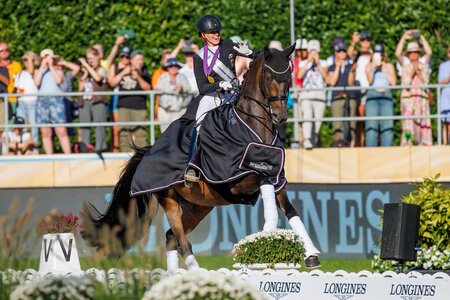 Jessica von Bredow-Werndl und TSF Dalera BB führen die bayerische Rangliste an. | © Lafrentz