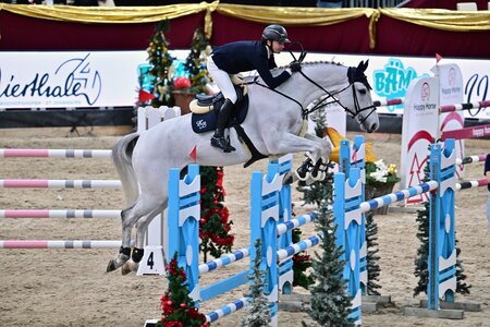 Flogen auf Platz vier: Emile Baurand und Champ | © Dill