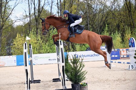 Event de L'Heberius, hier mit Sabrina Berger, wird bald unter Richard Vogel zu sehen sein. | © Dill