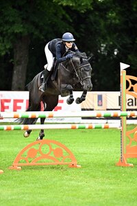 Lena-Marie Kraus darf erneut beim Bundesnachwuchschampionat Pony starten. | © Dill