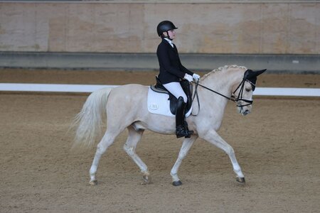 Ida-Marie Graschi freute sich auch bei der zweiten Qualifikation des Bayern Pony Cups über den Sieg. | © Dill (Archiv)