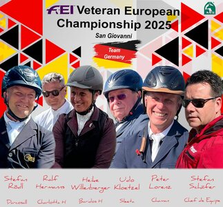 Die Nominierten für die Ü45-Europameisterschaft | © Presse