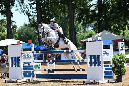 Überzeugte durch feines Reiten: Denis Nielsen mit Casablanca. | © Ursula Puschak