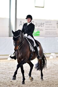 Aline Soto sicherte sich in Grafing den für ihr Goldenes Reitabzeichen noch fehlenden letzten S-Sieg. | © Dill (Archiv)