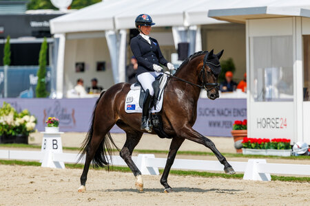 Alexandra Vodermair und Exact konnte im kleinen Finale bei den Sechsjährigen einen tollen vierten Platz erreichen. | © Lafrentz