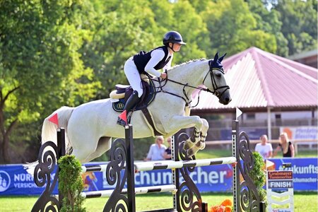 Emma Bachl hatte Classic White auch bei den bayrischen Meisterschaften vor einigen Wochen an den Start gebracht. | © Dill (Archiv)