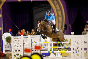 Die zweifache Mannschafts-Olympiasiegerin Ingrid Klimke geht in Frankfurt an den Start. | © Lafrentz