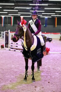 Siegten im Pony-Finale: Josefa Mattusch und Castellionis Stardancer | © Dill