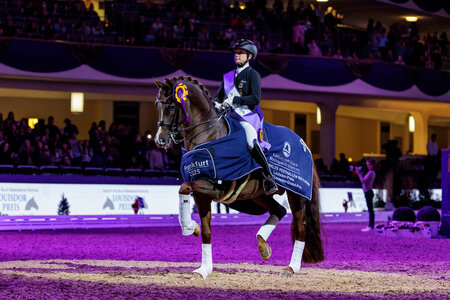 Viva Gold OLD und Isabell Werth siegen im Finale des Louisdor Preises. | © Lafrentz
