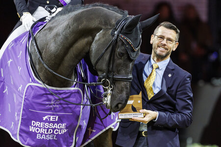 Hans Voser hat am vergangenen Wochenende in Basel in den Weltcup-Prüfungen als Chefrichter agiert. | © Lafrentz