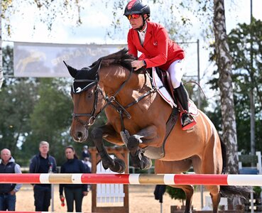 Erfolgspaar: Jörne Sprehe und Starlinda | © Dill
