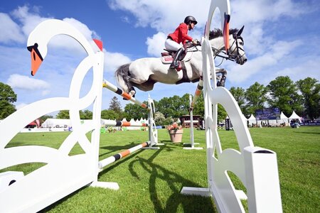 Jörne Sprehe und Hickstead White präsentieren sich stark in Abu Dhabi. | © Dill (Archiv)