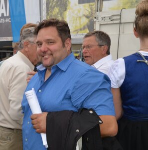 Grund zur Freude: Andreas Meyer wird mit großer Mehrheit zum neuen Vorsitzenden des Pferdezuchtverbandes Franken gewählt | © Petra Krayl