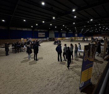 Berufsreiter aus ganz Deutschland trafen sich zum Bundesberufsreitertag in der Aachener Albert-Vahle-Halle. | © Hörster