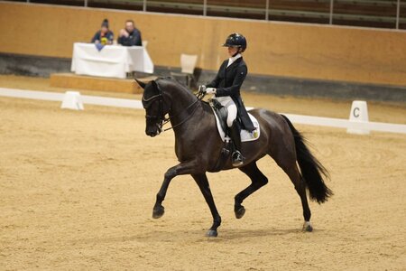 Helena Moosreiner und Vitali dürfen beim Sichtungsturnier in Kronberg starten. | © Dill