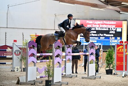 Siegten im S*-Springen: Lucas Barbera und Nero van Strikmolenhof | © Dill