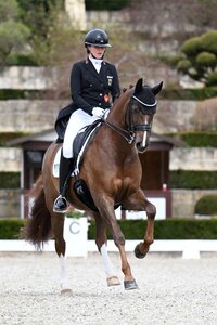 Josephine Ruppert sicherte sich mit DSP Bella Donna in Kronberg zum Auftakt einen Podestplatz. | © Mirka Nilkens