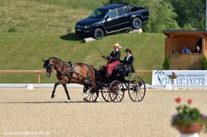 Anika Geiger sichert sich Rang drei in der Kombiwertung in Kladruby | © Dill (Archiv)