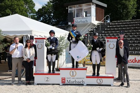 Im vergangenen Jahr siegte im Süddeutschen Berufsreiterchampionat Jana Vath. | © D. Matthaes