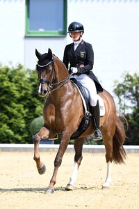 Josephine Ruppert und DSP Bella Donna beendeten den Preis der Besten auf Rang fünf. | © Mirka Nilkens