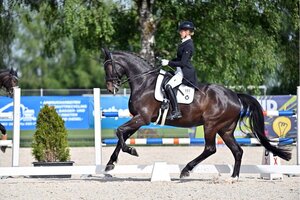 Rang eins gab es für Sophia Mehringer-Ambros und Dantino in Steinach-Münster | © Dill (Archiv)