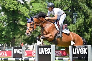 Sie sind ein eingespieltes Team: Oliver Berger und Cassini | © Dill
