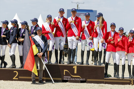 Tolle Leistung: EM-Gold für die deutschen Junioren | © Lafrentz