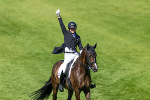 Raphael Netz und Great Escape Camelot legen bei der WM in Aachen gut vor. | © Lafrentz