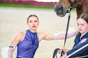 Alice Layher gelingt bei den Weltmeisterschaften in Aachen mit dem Titelgewinn eine kleine Sensation. | © FEI/Daniel Kaiser