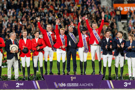 Die deutschen Springreiter sind Weltmeister. | © Lafrentz