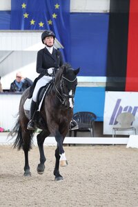 Nicole Casper und Birkhof's Zabalou trabten in Ising zum ersten Grand Prix Special-Sieg. | © D. Matthaes