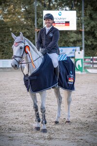 Bernd Hofbauer und Jupiter siegten bei den Deutschen Amateurmeisterschaften in der ersten Wertungsprüfung. | © Alexander Scherer