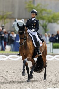 In Ising wurde es der Sieg für Jessica von Bredow-Werndl und Times Kismet. | © Foto (Archiv): Lafrentz